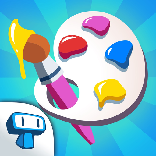 My Tapps Coloring Book - Characters and Scenarios Painting Game for Kids app icon
