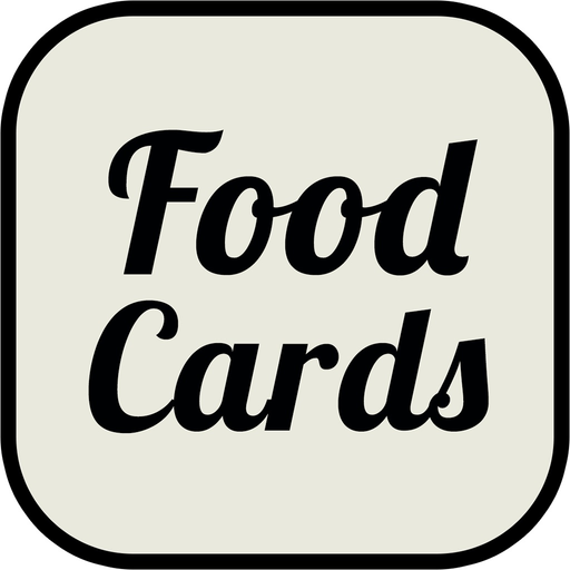 Food Cards in English app icon