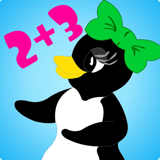 Icy Math Free Addition and Subtraction game for kids and adults good brain training and fun mental maths tricks app icon