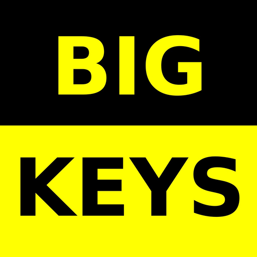 Big Keys Low Vision Keyboard app icon