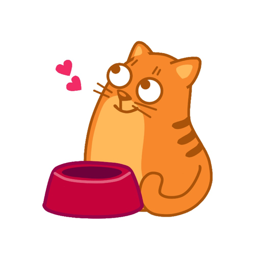 Cat Animated Stickers app icon