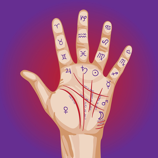 Palm Reader, Daily Horoscope app icon