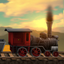 Train Driving Games - Free train games, delivery simulator icon