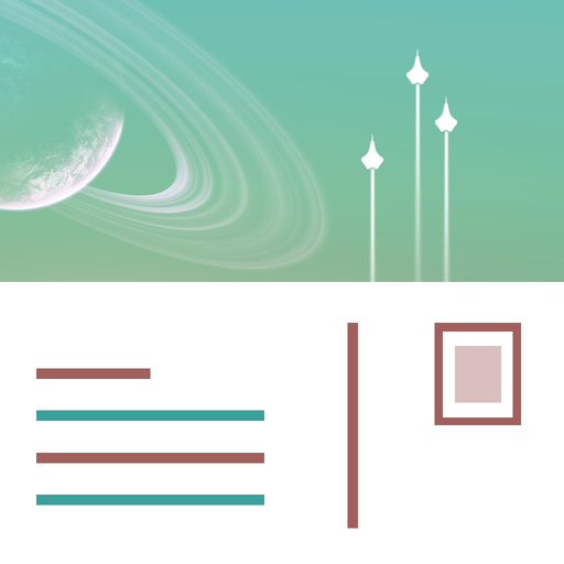 Greetings from the Galaxy — Turn your Photos into Amazing Postcards for No Man's Sky app icon