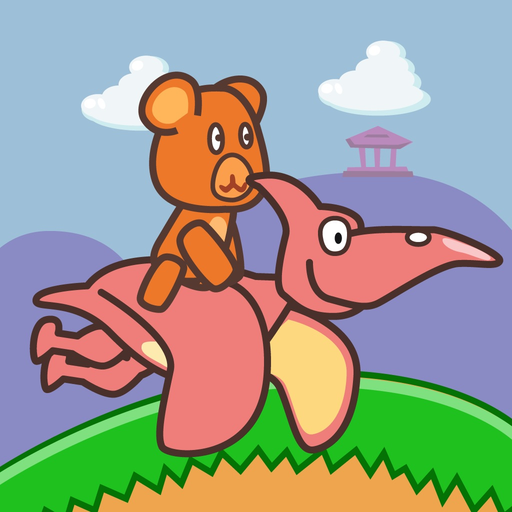 Bear Rider: Dinosaur World - Free Dinosaur Game for Kids app icon