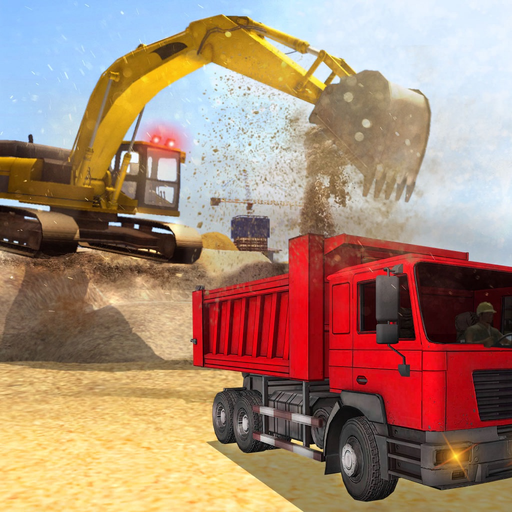 Heavy Excavator Dump Truck 3D app icon