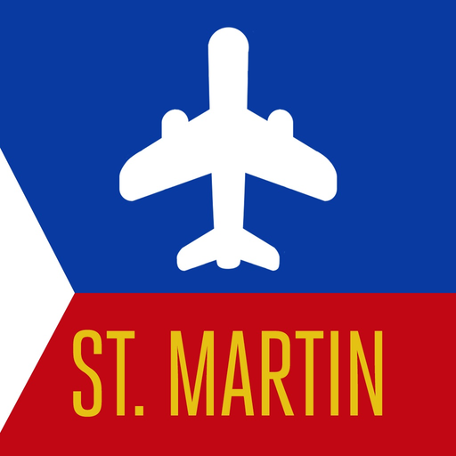 Saint Martin Travel Guide and Offline Street Map app icon