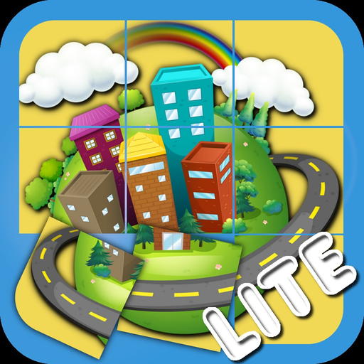 Puzzles - houses for children app icon