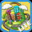 Puzzles - houses for children icon