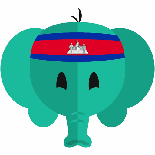 Simply Learn Khmer - Free Phrasebook for Cambodia app icon