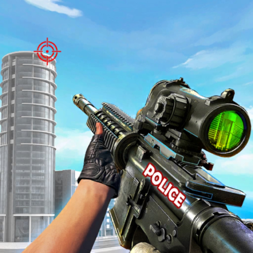 Police Sniper City Gangsters app icon