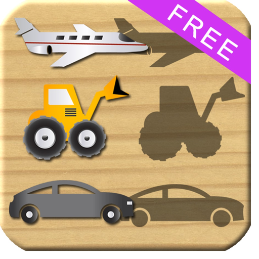 Wheels Puzzles For Kids app icon