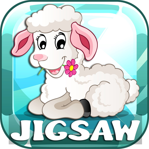 Farm Animals Jigsaw Puzzles Free For Babies & Kids app icon
