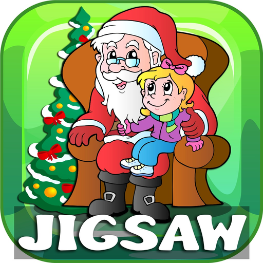 Christmas Time Jigsaw Puzzles Games Free For Kids app icon