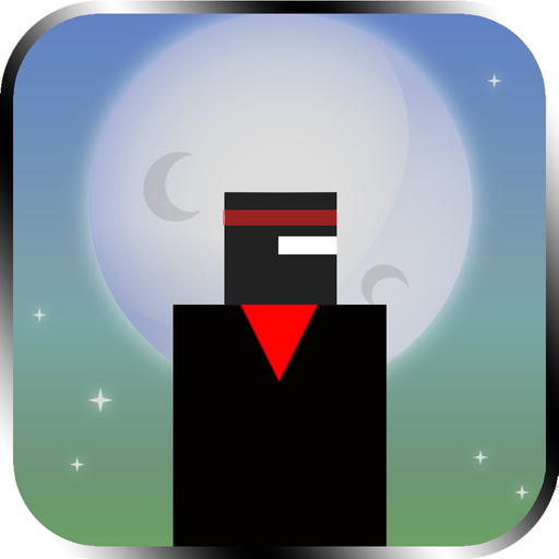 Mr Cube Ninja Dashed Jumps - Jumping on Pillar Games app icon