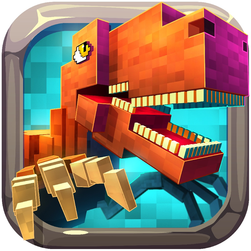 Wild Dino-saur Hunt-ing Survival Pixel app icon