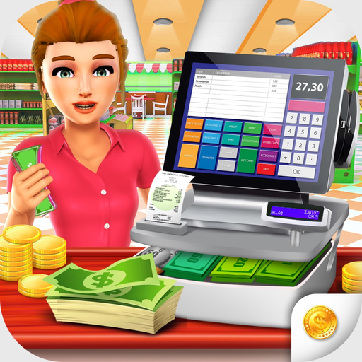 Supermarket Grocery Cashier app icon
