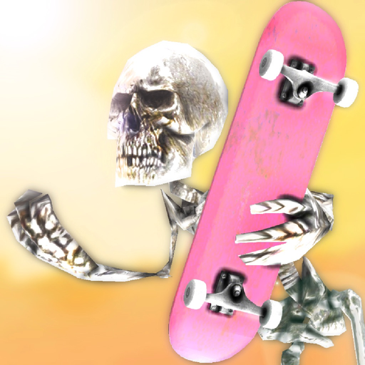 Skeleton Skate - Free Skateboard Game app icon