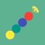 Colorful Greedy Snake icon