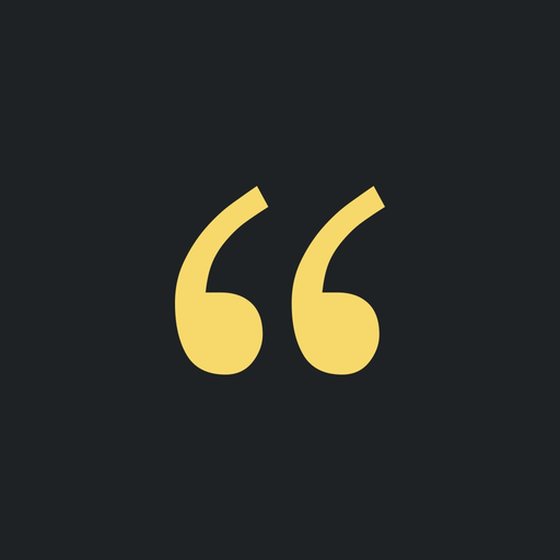 Quotee – Tons of Quotes with Style app icon
