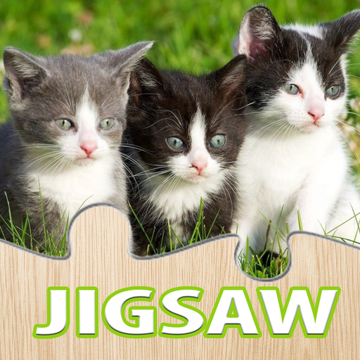 Cat Puzzle Game Animal Jigsaw Puzzles For Adults app icon