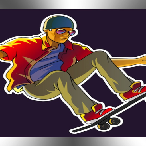 Extreme Skateboarder - Die Hard Racer Chase 3D Game app icon