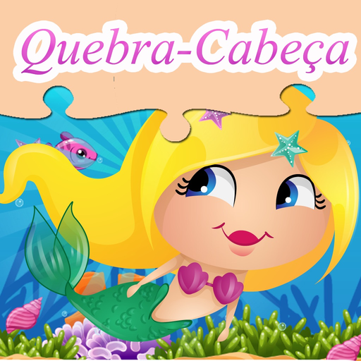 Quebra-Cabeça da Princesa Sereia no Jogos Educativos Grátis para Crianças e Jardim de Infância app icon