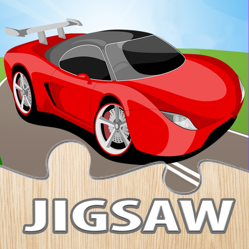 Super Car Puzzle Game Vehicle Jigsaw for kids app icon