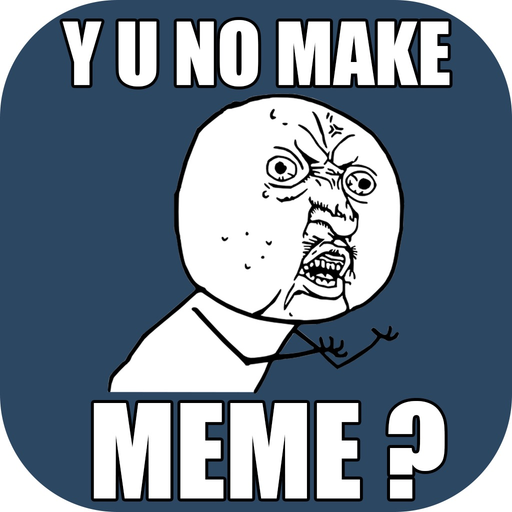Meme Generator - Text on Photo Montage Maker to Write Cool Captions and Quotes for Viral Pics app icon