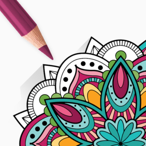 Cool Mandala Coloring Pages app icon