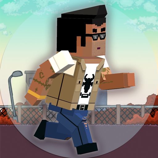 Cube Hero Ninja Skip Jump app icon