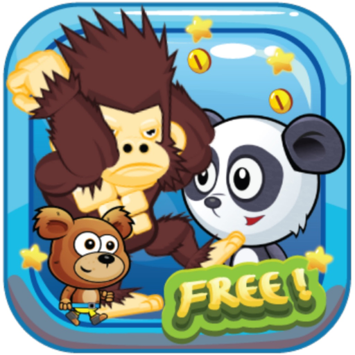 Banana Zoo Adventure Kong - Animal running  game for kids app icon
