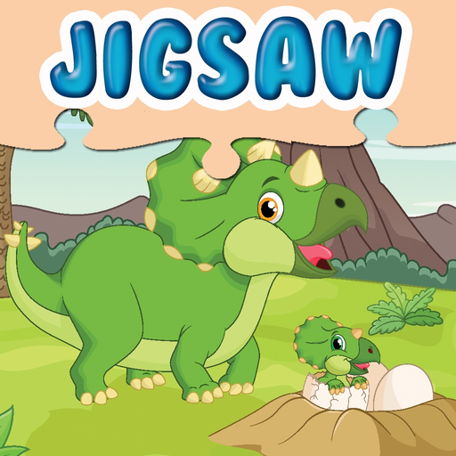 Jurassic Dinosaurs Jigsaw Puzzle - Planet Dinos Educational Puzzles Games to Help Kids and Kindergartens Learn app icon