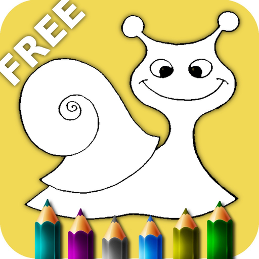 Coloring book for litle baby HD. Lite app icon