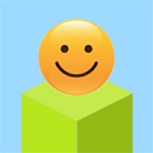 Cube Skip Emoji Fall Down : Emotion Rolling Ball Endless Games app icon