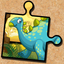 Dinosaur Jigsaw Puzzle - Magic Board Fun for Kids icon