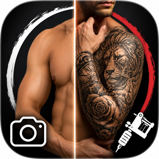 Real Ink Tattoo Photo Editor app icon