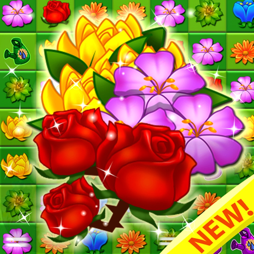 Blossom Garden - Free Flower Blast Match 3 Puzzle app icon