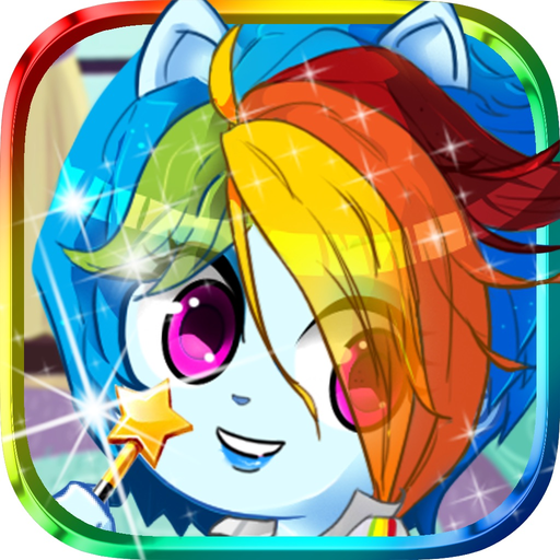 My Equestrian Princess Pony Minis Girl Dress Up 2 app icon