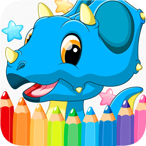 Dinosaur Coloring Book 3 - Dino Color for kid app icon