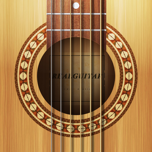 Real Guitar: lessons & chords app icon