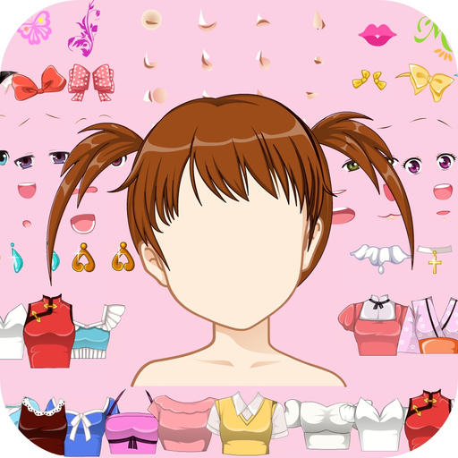 Girls Anime Avatar Creator app icon