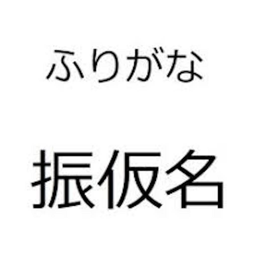 Furigana app icon