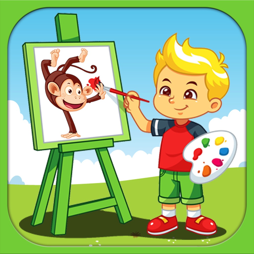 Drawing Education coloring Fun app icon