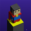 Superhero Cube Jump : Color Path Block Games icon