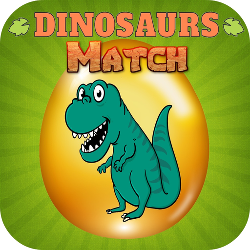 Dino Animal Memory Match Facts Cards app icon