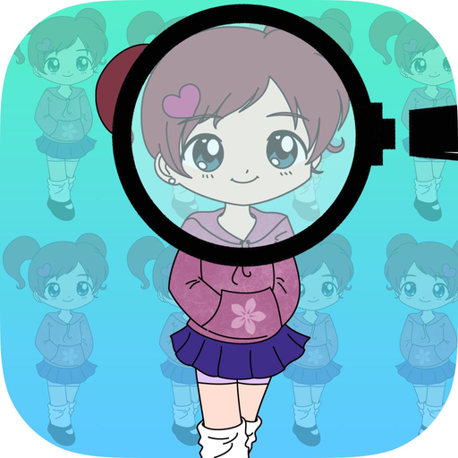 Photo Hunt Cartoon: Find the Differences in Picture Pizzle, Free games for children app icon