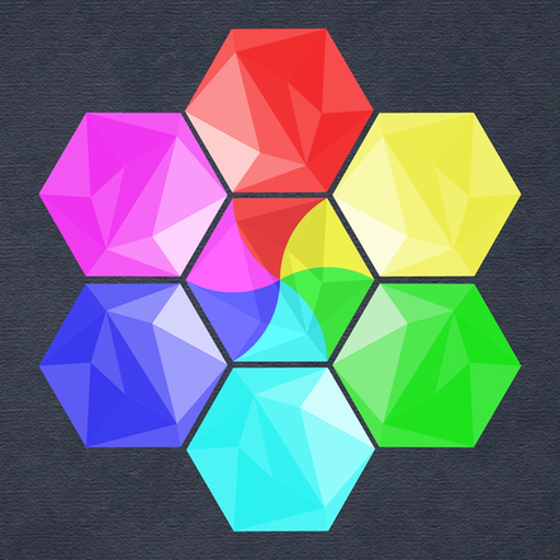 Bubbles Hexagon Puzzle app icon