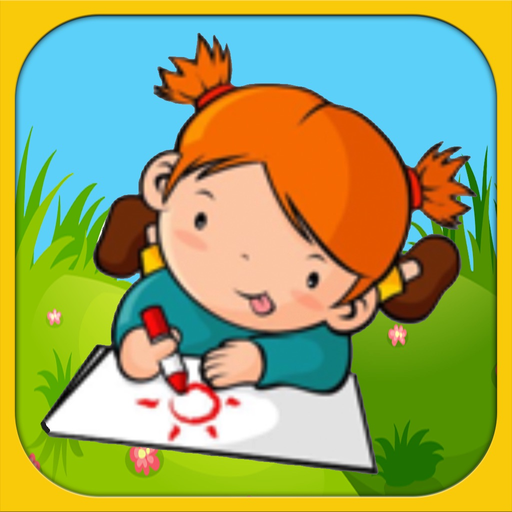 Doodle Coloring Drawing Board app icon