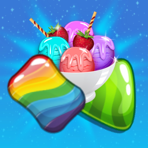 Ice Cream Paradise :Sweet Match3 Puzzle Free Games app icon